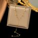 New Gold-plated Long Chain Women, Stainless Steel Round Bead Tassel Pendant Necklace For Women_ipsvogv.com