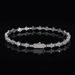 Men's Jewelry Hip Hop 6.5mm Spring Buckle Zircon Tennis Bracelet Cross Border Jewelry Men And Women Personality Couple Bracelet Accessories_ipsvogv.com