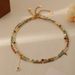 Women's Jewelry Niche Stacking Millet Beads Colorful Beaded Necklace Versatile Fashion Personality Freshwater Pearl Starry Sky Necklace_ipsvogv.com