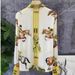 Women's Clothing heavy silk stretch satin equestrian positioning flower print shirt women's tops_ipsvogv.com