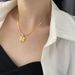 Lucky Grass Pendant With Niche Design, High-end Titanium Steel Necklace That Does Not Fade, 2023 Spring New Item_ipsvogv.com