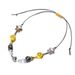 ASAP ROCKY Wang Yibo's fashionable dice skull smiling face pearl collarbone necklace accessory_ipsvogv.com