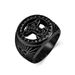 Retro Nordic Viking Eternal Knot Battle Axe Titanium Steel Ring Celtic Triangle Knot Stainless Steel Hand Jewelry_ipsvogv.com