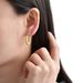 Women’s Jewelry Set Fashion Heavy Metal Texture High Grade Earrings Granular Design Real Gold Plated Geometric Copper Tube Retro Earrings_ipsvogv.com