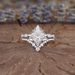 Sanjie Couple Water Drop Lace Crown Set Ring Female_ipsvogv.com