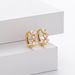 Temperament: High Grade Pure Silver Colored Zircon Ear Buckle With A Sense Of Forest Fairy Earrings Design_ipsvogv.com