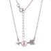 S Sterg Sier Freshwater Pearl Cupid's Arrow Necklace Earrings Two Piece Set Japanese And Korean Trendy Personality_ipsvogv.com