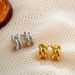Women’s Jewelry Set Fashion Gold Knot Earrings Design Simple Minimalist Light Luxury Niche Design Braided Earrings_ipsvogv.com
