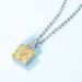 atmospheric Fashion Brilliant Colored Gemstone Pendant Female S925 Silver Ice Flower Cut High Carbon Diamond Clavicle Pendant_ipsvogv.com