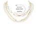 Retro Alloy Cross Chain Necklace Cross Border Sweet Style Special Shaped Pearl Necklace For Women_ipsvogv.com
