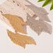 Jewelry Leaf Gold Fashion Simple Niche High-end Elegant Earrings_ipsvogv.com