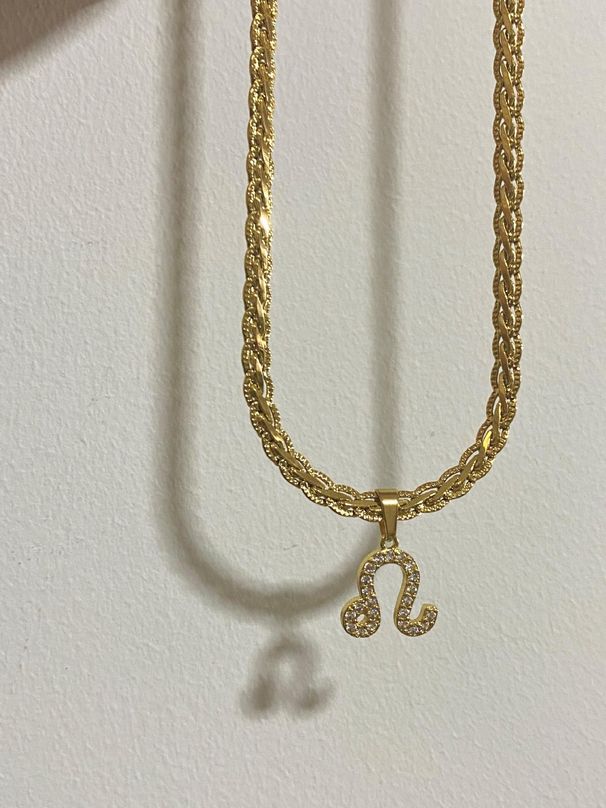 Women's Jewelry Retro Style Real Gold Electroplated Diamond Constellation Clavicle Necklace_ipsvogv.com