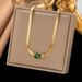 New Minimalist And High-end Style Metal Snake Bone Chain Inlaid With Rhinestone Bracelet Necklace_ipsvogv.com