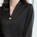Shell flower collar pin is fashionable, cute, creative, anti slip light button. Fresh and elegant small brooch_ipsvogv.com