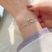 Double Layer Zircon Women's Unique Small Crowd Simple Temperament Fortune China-Chic Snake Year Bracelet_ipsvogv.com