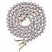 Jin Ao Jewelry INS 4/6MM Hip-Hop 3-Claw Tennis Chain Full Zircon Necklace Unisex Versatile Heart Shape_ipsvogv.com