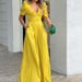 Women's fashion fashion elegant plus size wide leg jumpsuit_ipsvogv.com