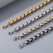 Fashion Titanium Steel Pattern Emperor Chain Necklace Men's Personality Design Round Edge Section Chain Hip Hop Style Accessories_ipsvogv.com
