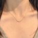 zircon Necklace Smiling For Women, Niche, Light Luxury Design, Ins, High-end, Exquisite, Simple, Versatile, Collarbone !_ipsvogv.com