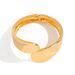 exaggerated Ins Alloy Wide Spring Open Bracelet Punk Irregular Hug Bracelet Jewelry For Women_ipsvogv.com