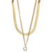 Titanium Steel Double-layer Necklace, Female Snake Bone Niche Design, Instagram Zircon Temperament, Internet Celebrity_ipsvogv.com