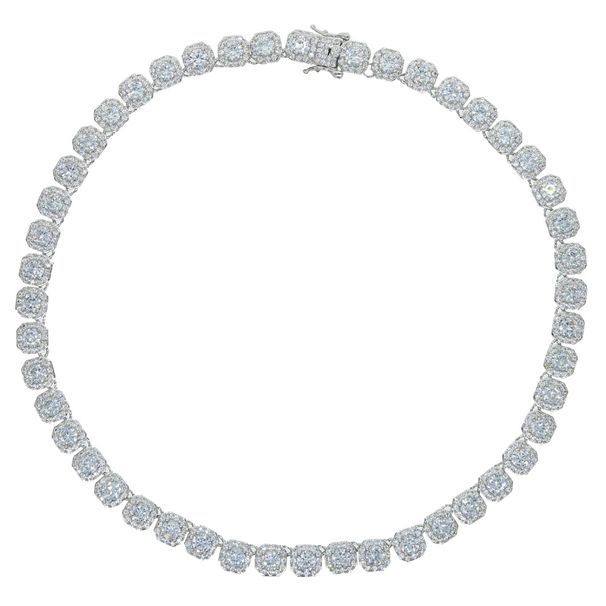Rock Sugar Necklace American Street Cuban Necklace Rap INS Diamond Light Luxury Hip Hop Hiphop8mm Chain_ipsvogv.com