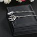 2019 New Fashion Jewelry Life Tree Egg White Double Layer Necklace For Women_ipsvogv.com