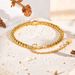 Women's Jewelry Set Fashion Stainless Steel Plain Round Bead Bracelet Copper Material Heart Zircon Simple Hand Jewelry_ipsvogv.com