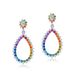 Colorful Nano Colored Zirconium Earrings For Women S925 Silver Full Of Colored Gemstones Long Earrings Fashion Light Luxury_ipsvogv.com