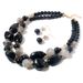 Double layered accessory creative water drop pendant necklace 8310_ipsvogv.com