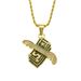 Hip Hop Diamond Angel Wings USD Necklace Nightclub Fashion Men's Pendant_ipsvogv.com