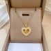 【 】 Love Rose Shell Luxury Charm Gorgeous Full Diamond Necklace Women's Versatile Clavicle Titanium Steel Chain_ipsvogv.com