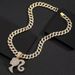 Fashionable New Product, Personalized Girl, High Ponytail Avatar, Alloy Full Diamond Pendant, Trendy And Niche Design_ipsvogv.com