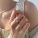Bow Female Minimalist Style, Niche Design, Cute And Sweet Temperament, New Opening Ring, Ins Index Finger Ring_ipsvogv.com