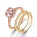 Women's Jewelry Micro Paved Zircon Ring High End Popular Combination Ring_ipsvogv.com