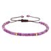 Simple Tiger Eye Amethyst Imperial Stone Spacer Beads Braided Bracelet Women Natural Stone Adjustable Friendship Bracelet_ipsvogv.com