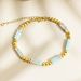 French Color Hand Made Beads Retro Natural Stone Tube Bead Bracelet Fashion Bracelet Jewelry_ipsvogv.com