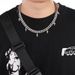 2025 New European And American Style Cross Cuban Chain Men's Thick Trend Hip-hop Titanium Steel Collarbone Chain Does Not Fade Necklace_ipsvogv.com