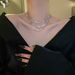 Korean Dongdaemun Chocker Zircon Necklace For Women, Light Luxury, Niche Temperament, High-end Feeling, Collarbone_ipsvogv.com