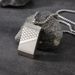 Simple Classic Men's Titanium Steel Necklace Fashion Pendant Hip Hop Matching Accessories_ipsvogv.com