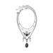 Jewelry Dark Trendy Cool Peach Heart Wings Creative Sword Shaped Pendant Halloween Necklace For Women_ipsvogv.com