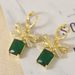 Full Diamond Tassel Zircon Bow Tie Earrings, Jewelry Accessories For Women_ipsvogv.com
