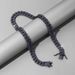 Men’s Jewelry Set Fashion Personality New Alloy Retro Full Diamond Purple Bracelet Niche Light Luxury Cool Shiny Hip Hop Cuban Necklace_ipsvogv.com
