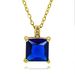 Square Zircon Necklace For Women Ins Simple Clavicle Chain Light Luxury Niche Internet Celebrity All Match Clavicle Chain_ipsvogv.com