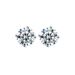 Hot Selg,Simple Fashion Versatile White Rhie Sier Antiallergic Needle Mini Aare Dia Earrings,Zirconia Earrings For Men_ipsvogv.com