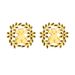New 304 Stainless Steel Bear Gold Wreath Oiled Temperament Fashion Bear Female Necklace Set_ipsvogv.com