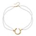 Double Baroque Small Pearl Crescent Pendant Neck Chain Necklace Necklace, New Sweater Chain_ipsvogv.com