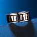 Art vocal instrument piano titanium steel ring rose gold piano keyboard ring jewelry_ipsvogv.com