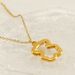 Titanium Steel Jewelry Hollow Three Dimensional Bear Necklace Female K Gold Light Luxury Niche Necklace Advanced Clavicle Chain_ipsvogv.com