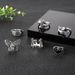 New Combination Exaggerated Butterfly Batsnake Heart Hand 6-piece Set Ring_ipsvogv.com